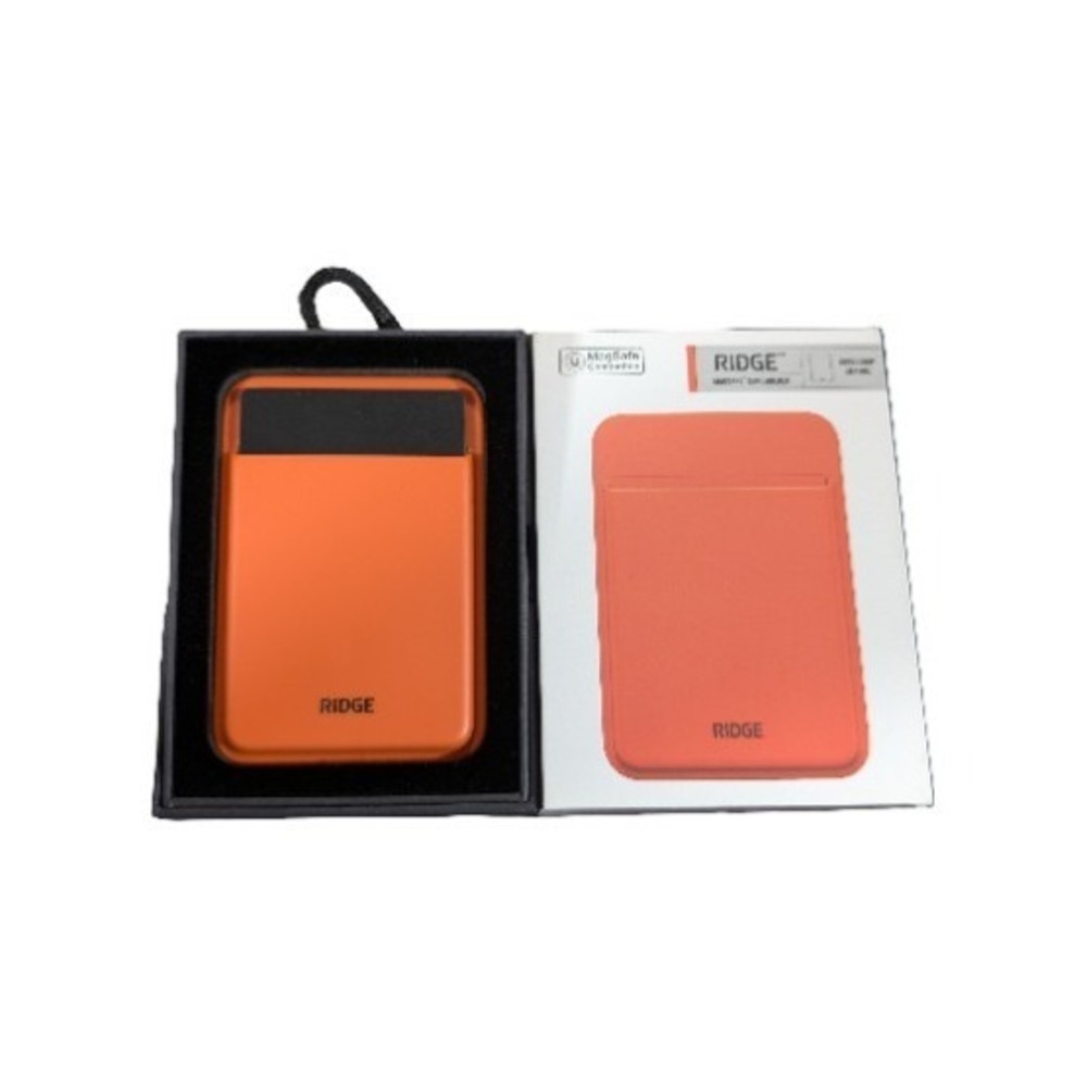 Pp3O The Ridge Wallet Magsafe Cardholder - Basecamp Orange OPEN BOX